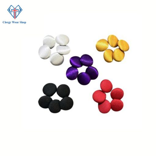 Fabric Coverred Button for Cassock