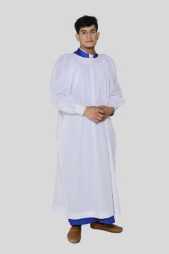 Mens White Clergy Rochet