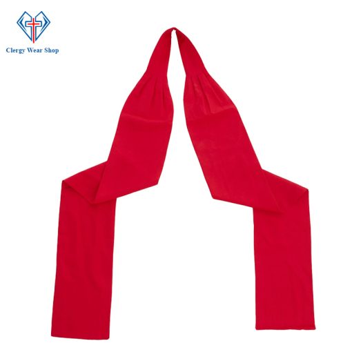 Red Clergy Tippet for Bishops and Senior Clergy