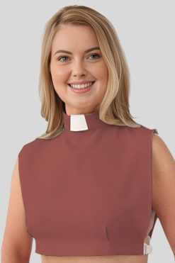 Women's Tab Collar Clergy Bib with Tailored Fit