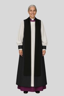 Black Chimere with Black Tippet