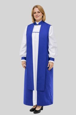 Deep Blue Women’s Clergy Chimere