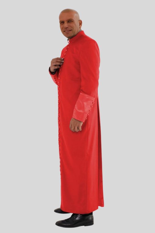 Red Roman Cassock for Clergy