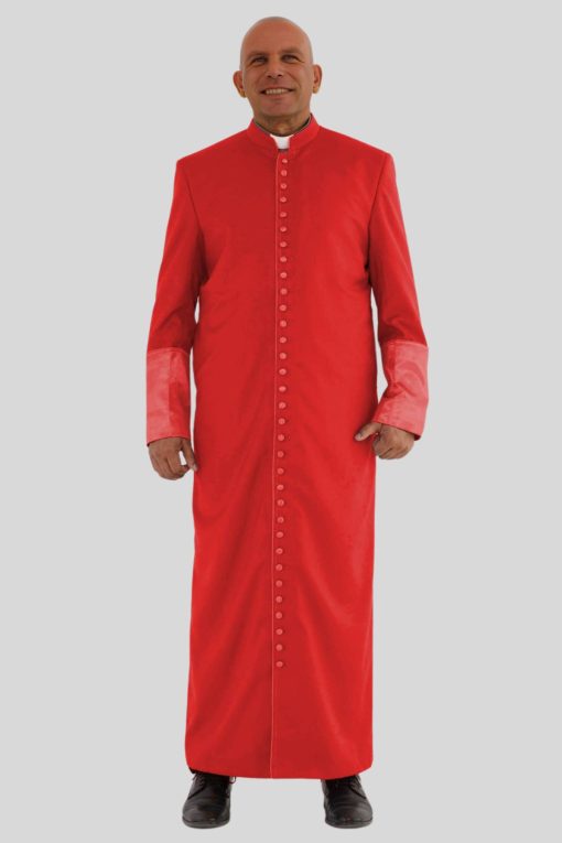 Red Roman Cassock for Clergy