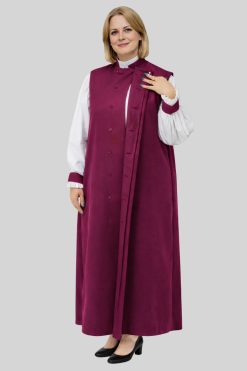 Regal Red Purple Women’s Clergy Chimere
