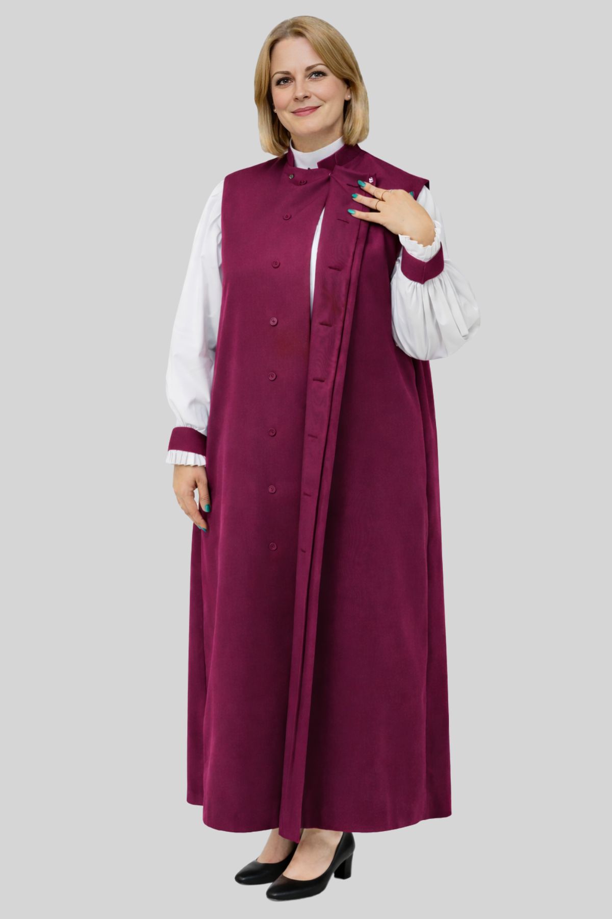 Regal Red Purple Women’s Clergy Chimere Regal Red Purple Women’s Clergy Chimere