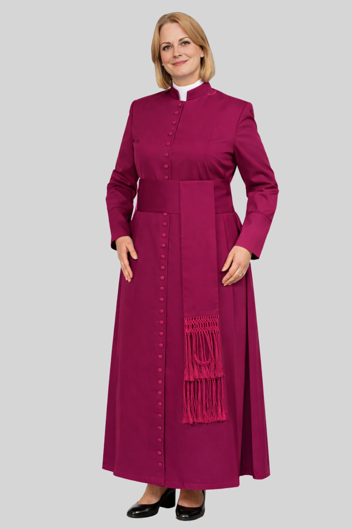 Graceful Red Purple Womens’s Roman Cassock Graceful Red Purple Womens's Roman Cassock