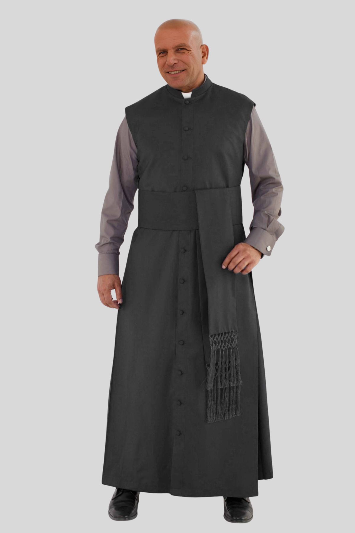 Black Sleeveless Clergy Robe for Ministers and Preacher Black Sleeveless Clergy Robe for Ministers