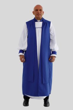 Royal Blue Clergy Chimere Vestment