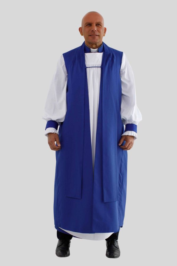 Royal Blue Clergy Chimere Vestment