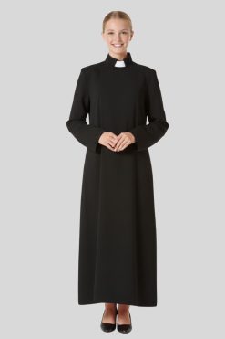 Black Anglican Cassock for Altar Server Girls
