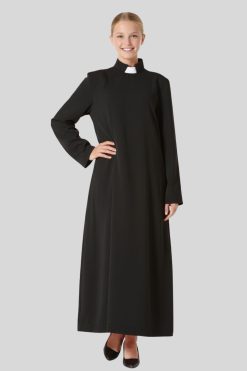 Black Anglican Cassock for Altar Server Girls