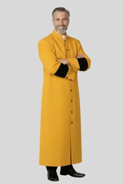 Golden Honor Clergy Robe for Church Leaders