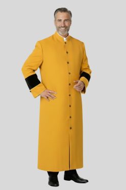 Golden Honor Clergy Robe for Church Leaders