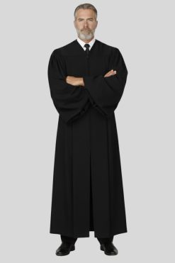 GraceLine Black Pulpit Robe