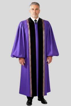 Luminary Purple Pulpit Robe