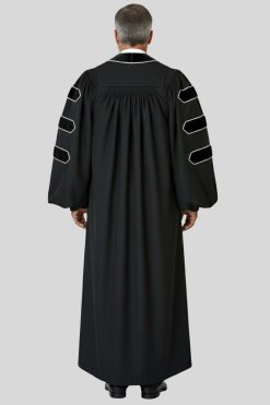 Men's Pax Black Pulpit Robe