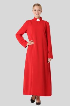 Red Anglican Cassock for Altar Server Girls