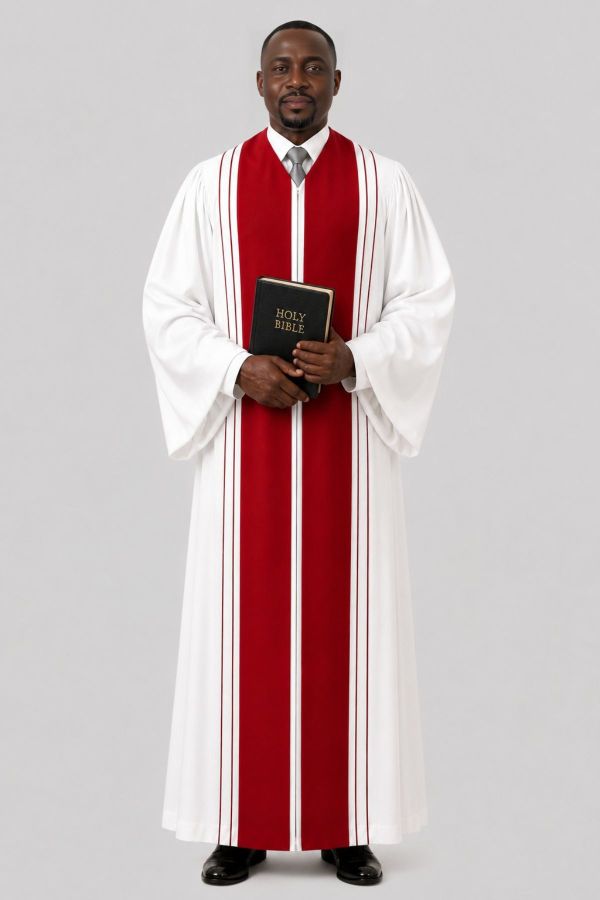 Redemption White Pulpit Robe