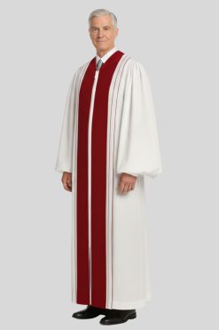 Redemption White Clergy Robe