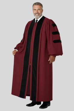 Regalia Burgundy Pulpit Robe