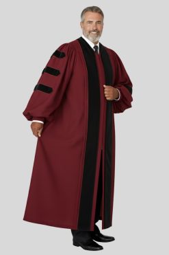 Regalia Burgundy Pulpit Robe