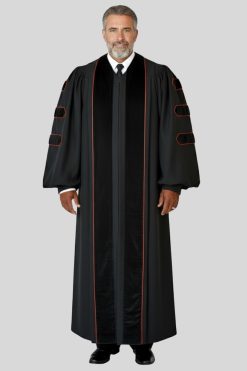 Sanctuary Black Pulpit Robe