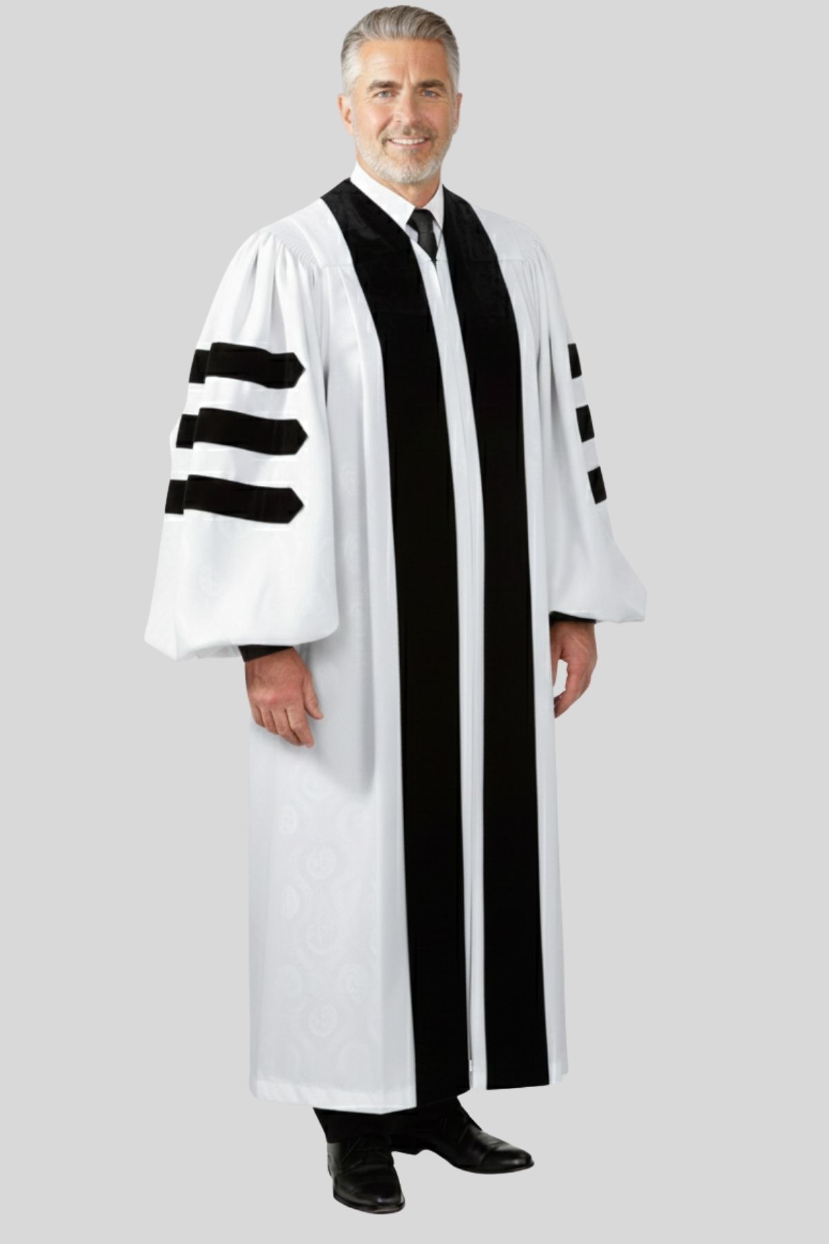 Sanctum White Pulpit Robe (5) Sanctum White Pulpit Robe