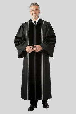 Sovereign Black Pulpit Robe