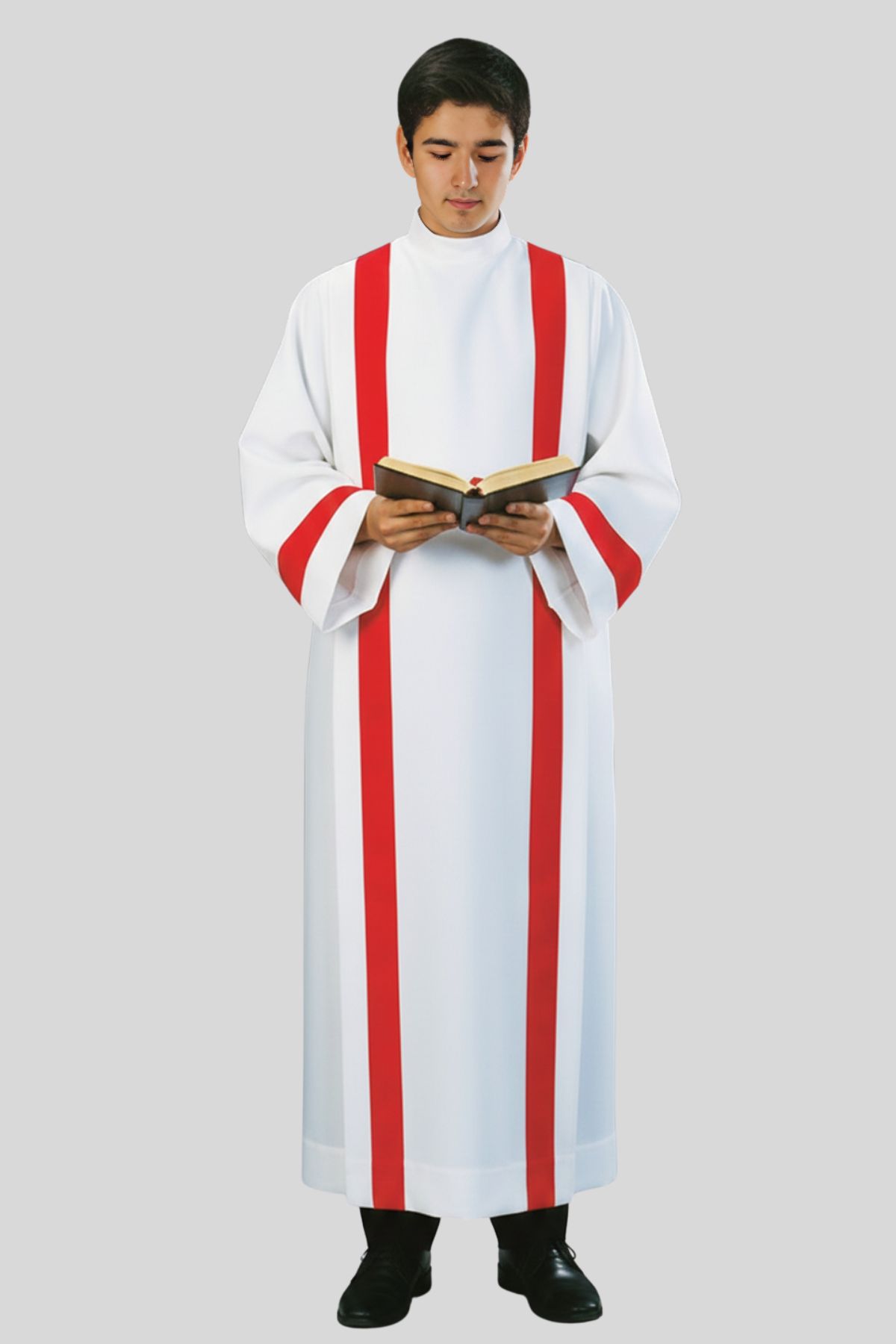 Lector Tunic Alb for Youth and Adult Altar Servers (2) Lector Tunic Alb for Youth and Adult Altar Servers
