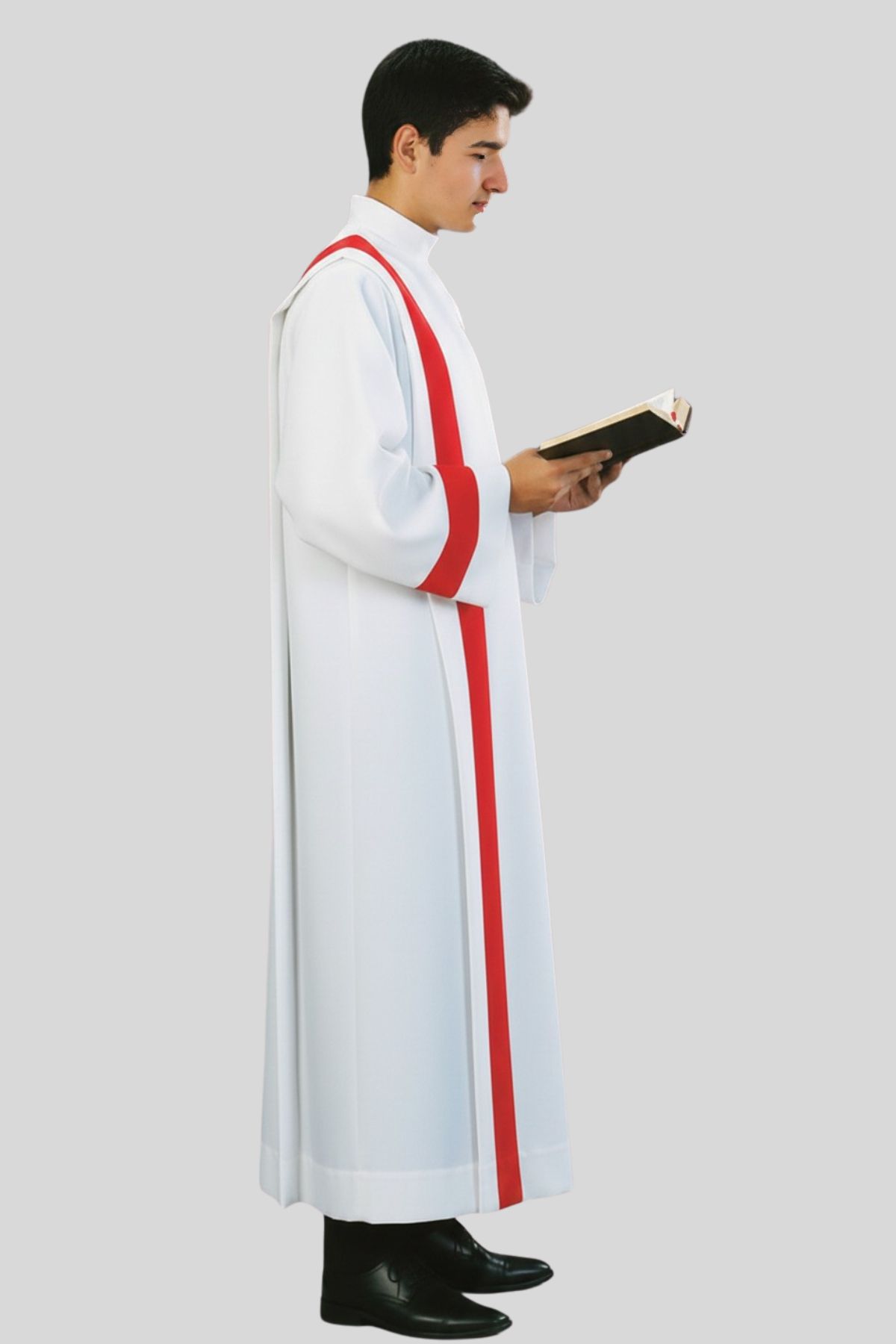Lector Tunic Alb for Youth and Adult Altar Servers (3) Lector Tunic Alb for Youth and Adult Altar Servers