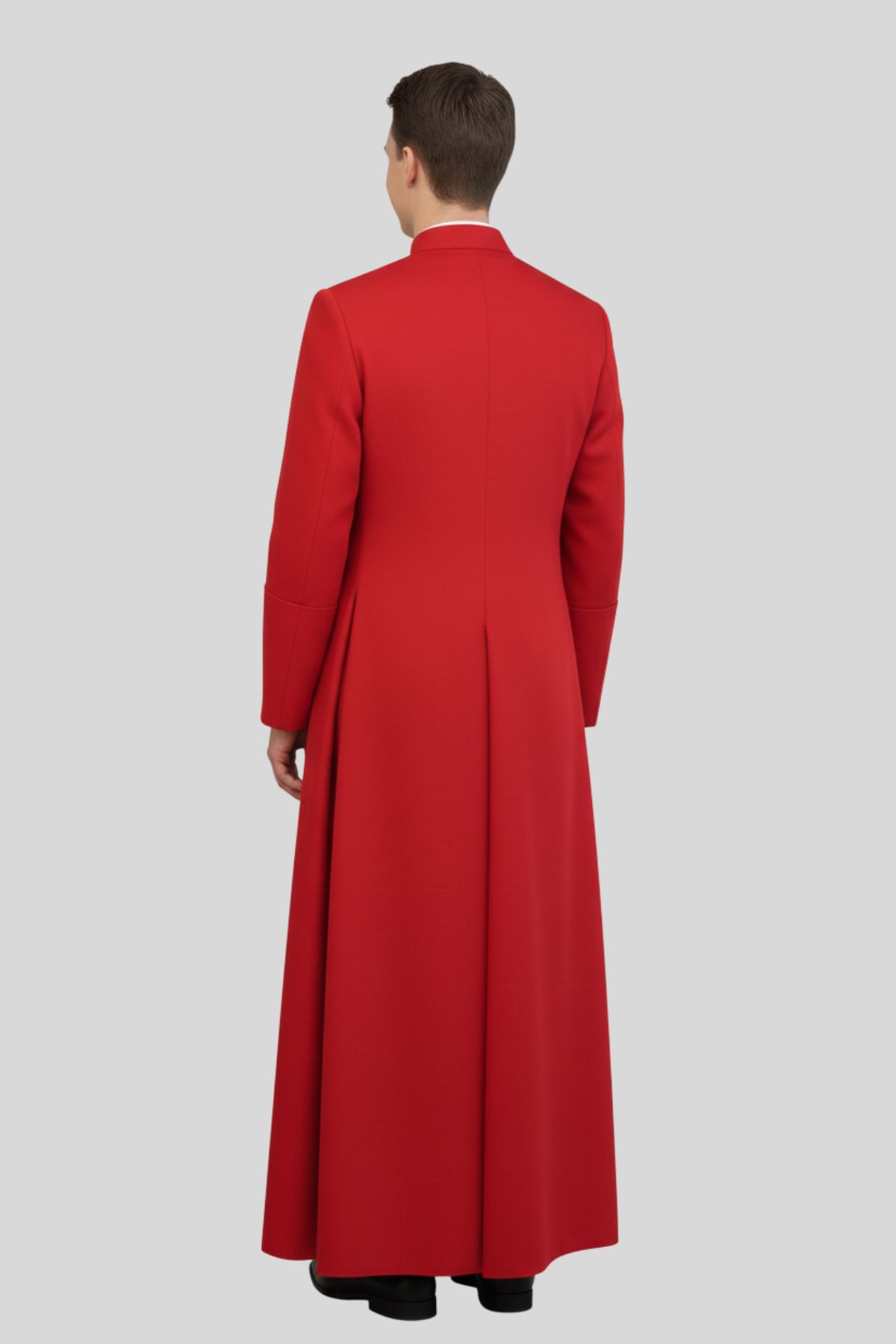 Red Adult Traditional Cassock for Church Services (6) Red Adult Traditional Cassock for Church Services