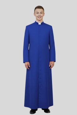 White Adult Altar Server Cassock for Liturgical Services
