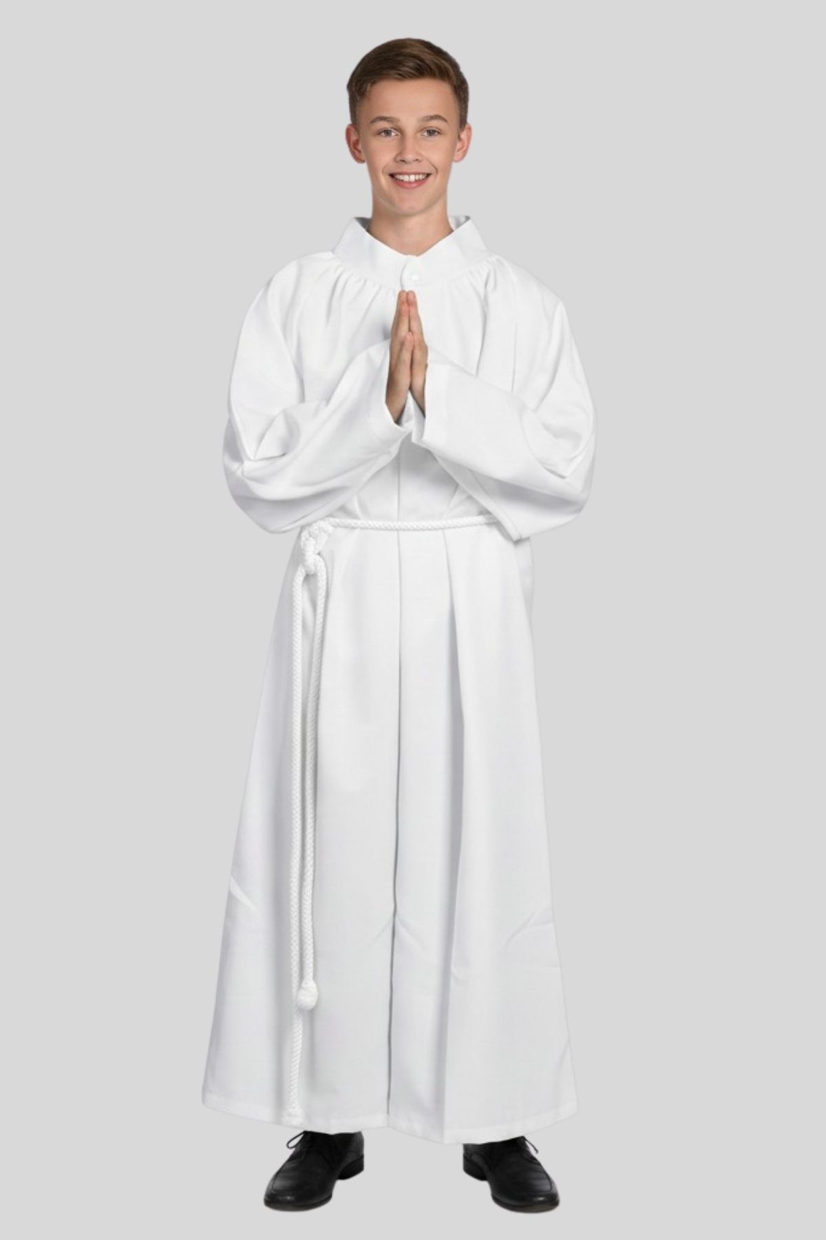 Youth Altar Server Alb White for Church Services Youth Altar Server Alb White for Church Services