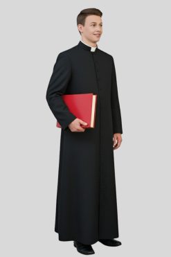 Adult Altar Server Black Cassock