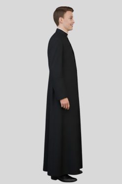 Adult Altar Server Black Cassock