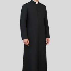 Adult Altar Server Black Cassock – Comfort & Tradition