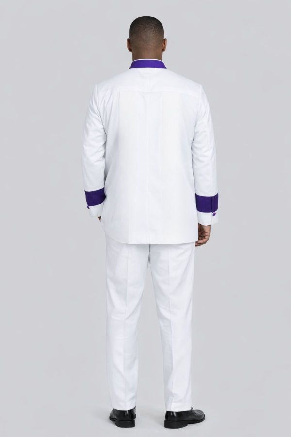 Blessingline Mens Clergy Jacket and Pants White
