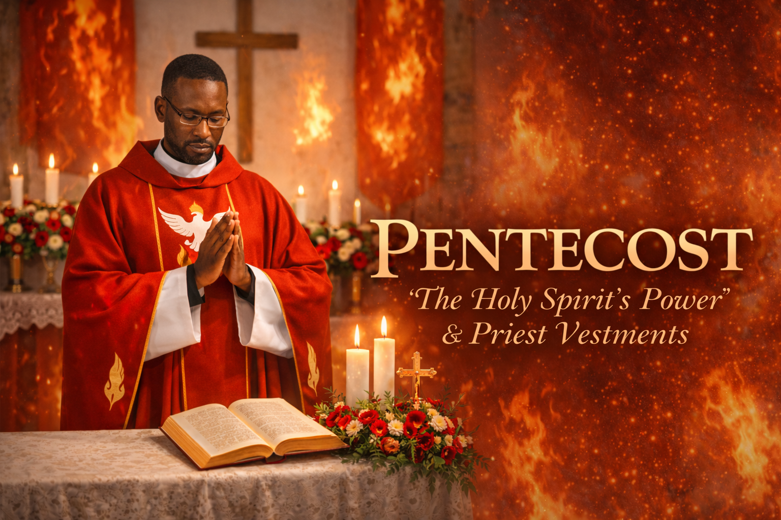 Pentecost vestments