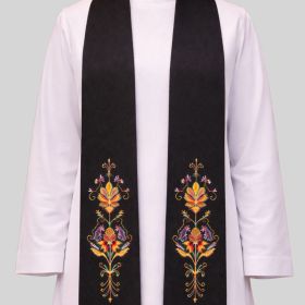 Ecclesial Clergy Stole with Embroidery
