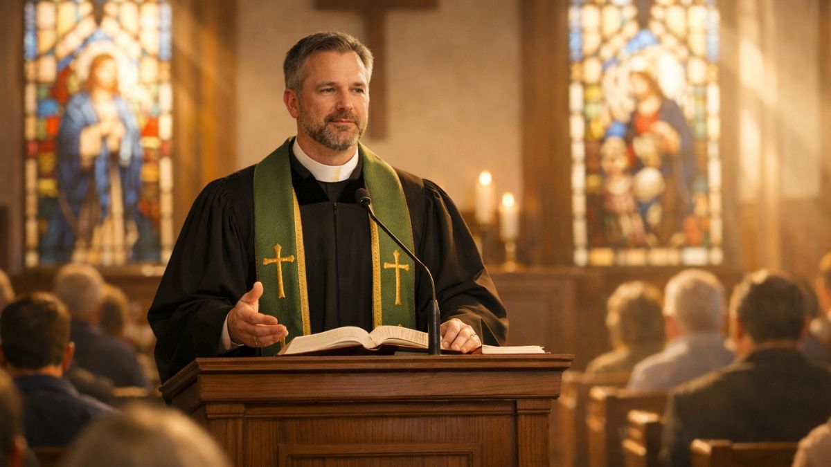 what do pastors wear during preaching
