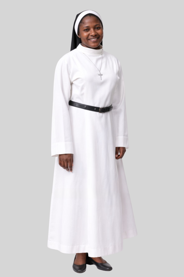 Handmade White Religious Habit for Sisters
