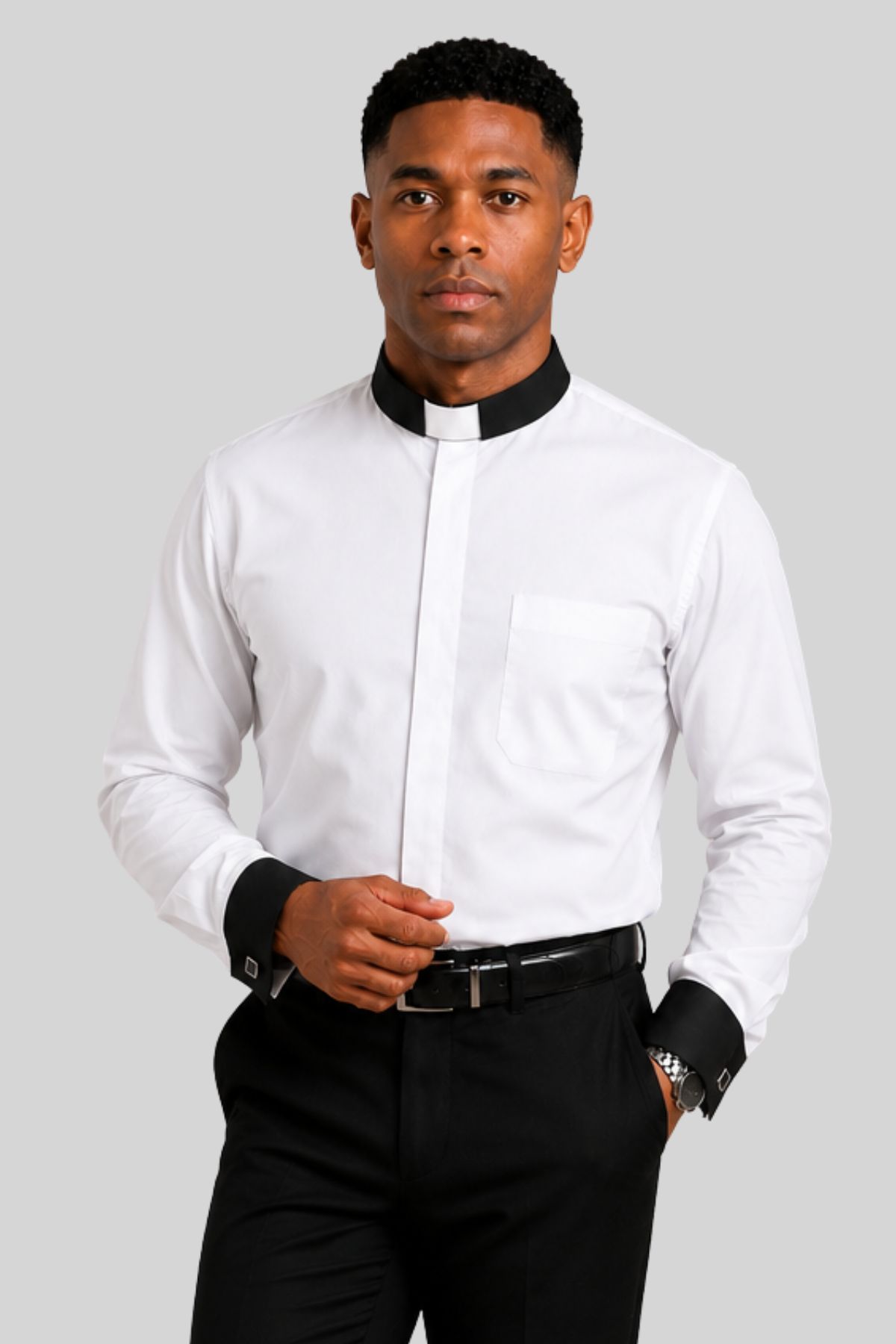tab collar dress shirt For Bishops, Almy's Long Sleeve Tab-Collar The classic tab collar Factor's Tab Collar Dress Shirt