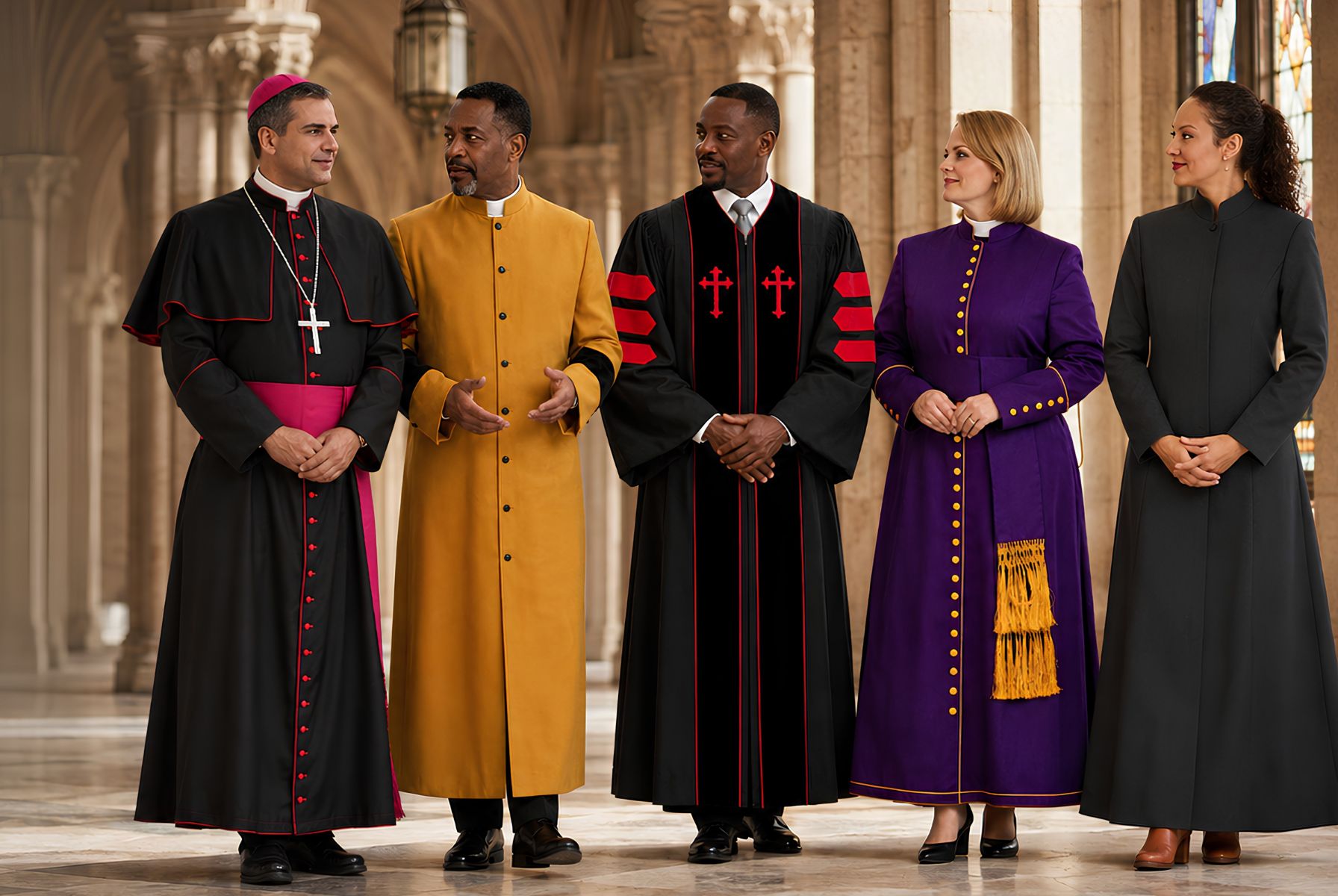 Premium Clergy Wear for Priests, Pastors & Ministers