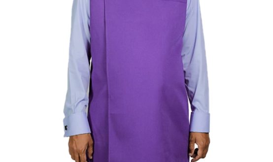 Clergy Apron Purple
