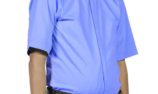 Royal Blue Clergy Shirt
