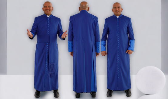 Who wears Roman Cassock