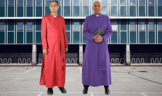 bishop vs cardinal clothing