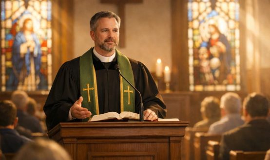 what do pastors wear during preaching